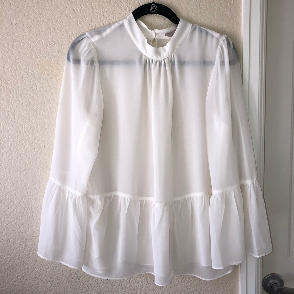 LOFT long sleeve blouse